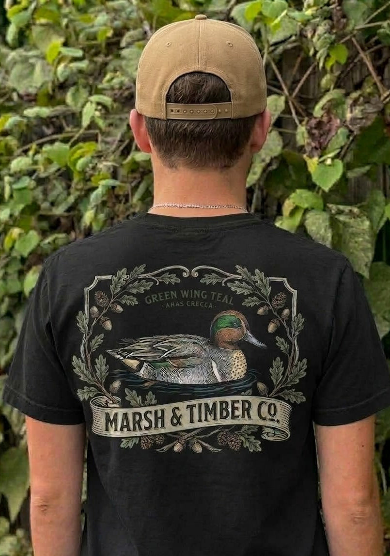 Green Wing Teal Tee