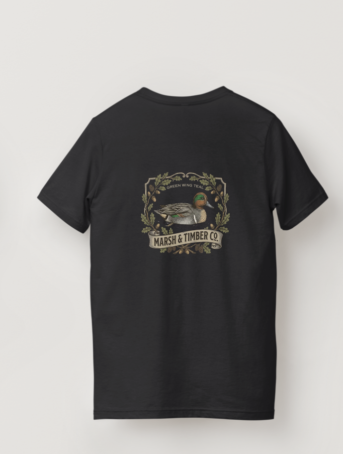 Green Wing Teal Tee