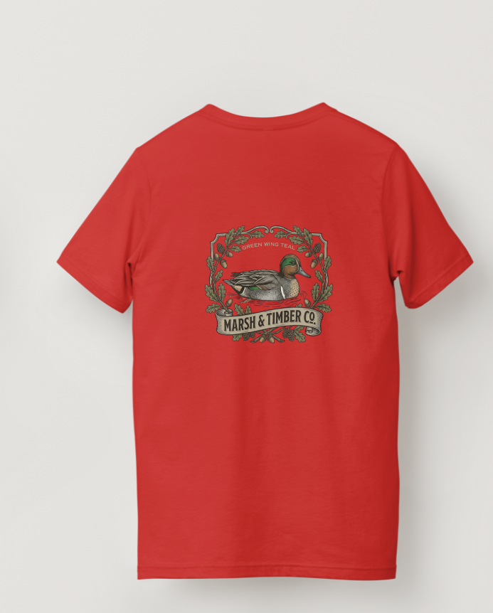 Green Wing Teal Tee